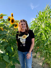 Load image into Gallery viewer, Sunflower skull