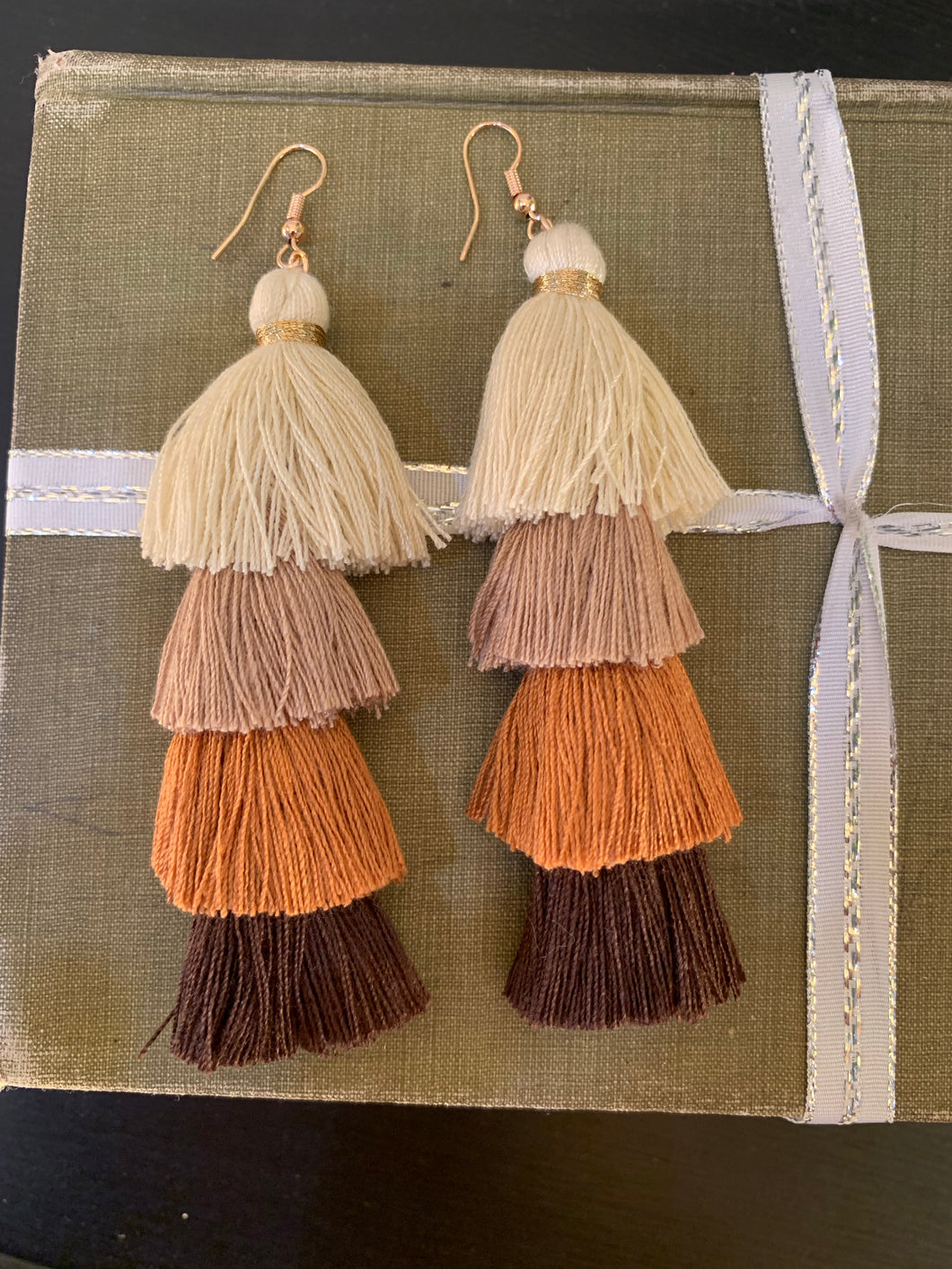 Mother Earth Tassel Earrings