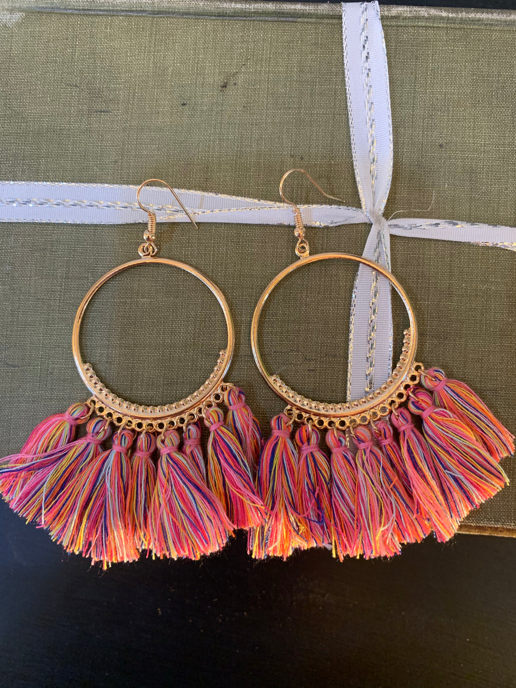 Pink Party Earrings