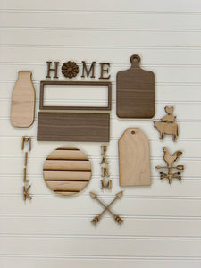 Farmhouse Tiered Tray DIY Kit